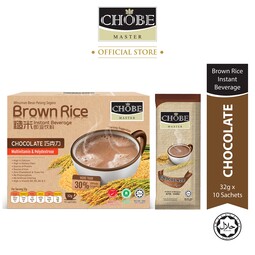 CHOBE MASTER Instant Brown Rice Drink - Chocolate (32g x 10's)